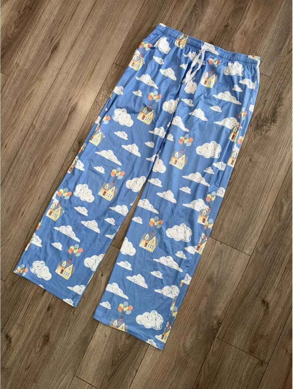 Pixar Up Balloon House Cloud Lounge Pants